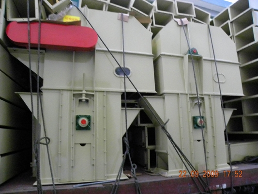 20 - 25 t/h Transport Grain Belt Bucket Elevator Machine With Venting Port TDTG36/18