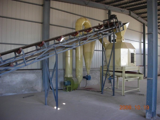 Chaîne de production fiable d'engrais organique de granule de biomasse pour la paille, cosse HKJ40F de riz
