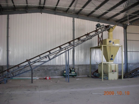 chaîne de production d'engrais organique de granule de biomasse de poudre de t/h de la capacité de 2 - de 8mm 3 - 4 HKJ40F